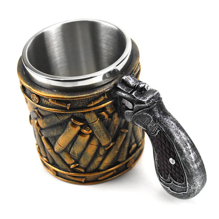 Revolver Gun Pistol Tankard Mug with 400ml™