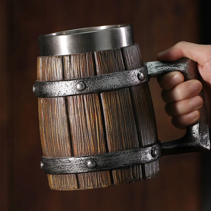 600/ml  Barrel Beer mug™