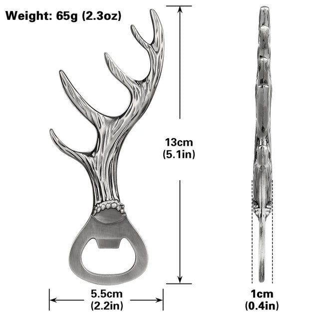 Elk Horn Beer Bottle Openers