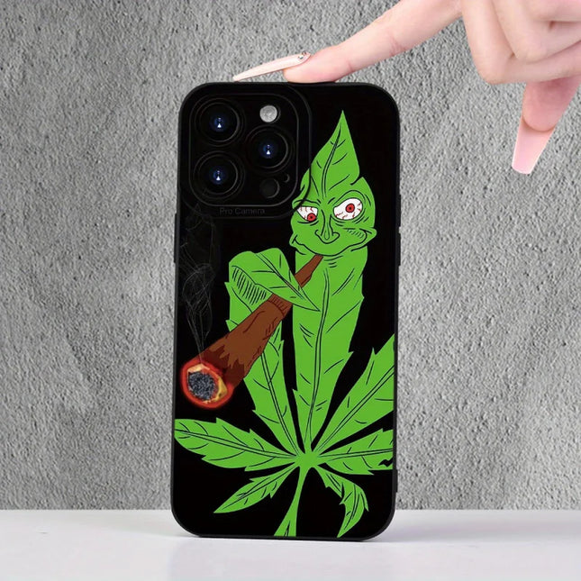 Simple and funny graphic phone case for iPhone