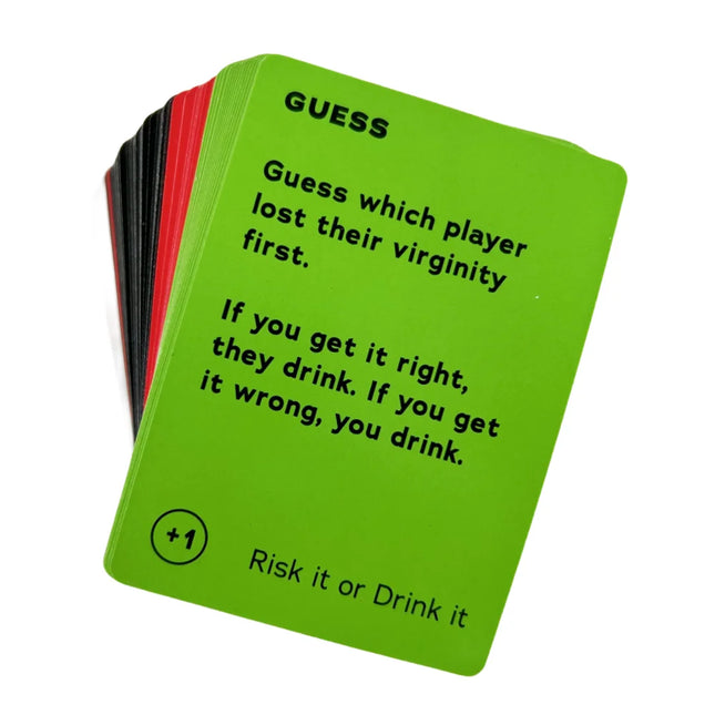Risk It Or Drink It Card Game Drinking