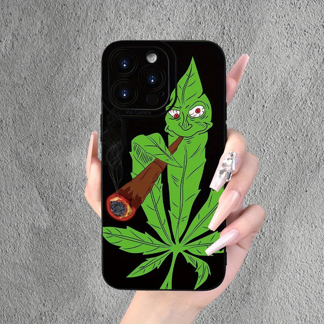 Simple and funny graphic phone case for iPhone