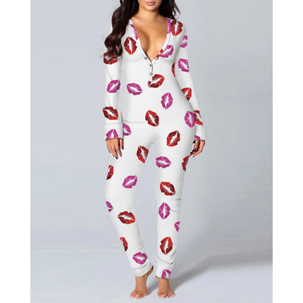 Midnight Mood™ Long Sleeve Slim Pajama Romper – Detachable & Stretchy