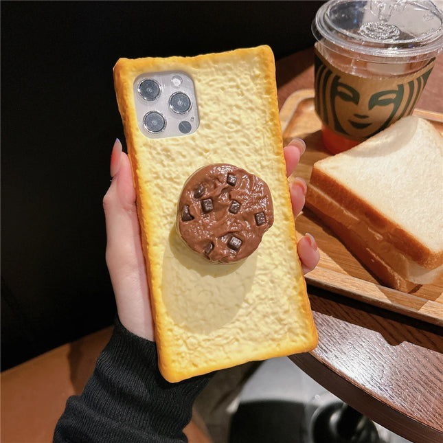 Bread Case™ 3D Toast & Cookie iPhone Cover