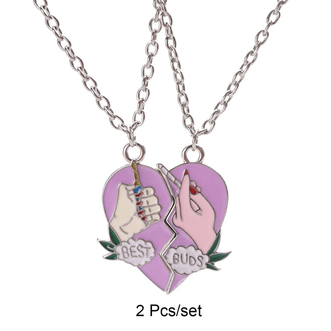 2 Pcs/set Best Friends Pendant
