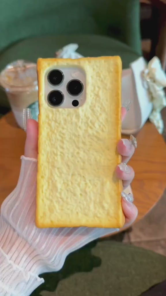 Bread Case™ 3D Toast & Cookie iPhone Cover
